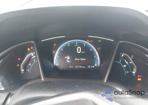 2020 Honda Civic Ex from USA, damaged, VIN 19XFC1F38LE208017